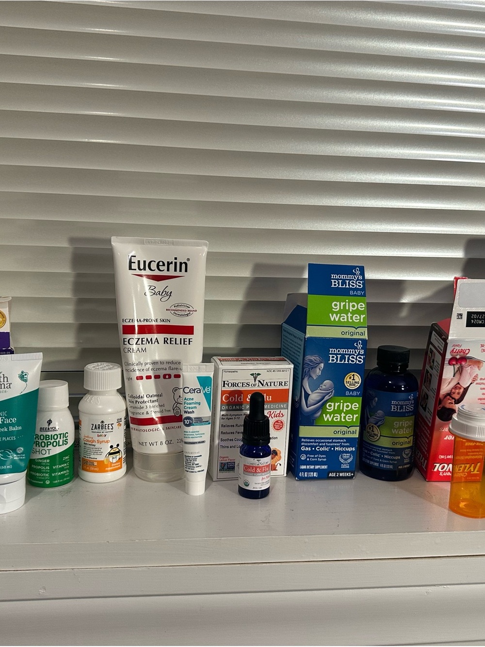Lot with Empty Medicine Bottles Boxes Reborn Silicon Baby Eucerin Baby Earth Mam